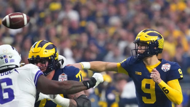 Michigan quarterback J.J. McCarthy
